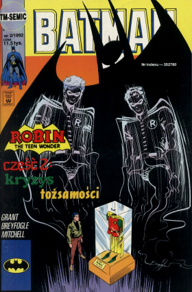 Batman 02/1992 – Kryzys tożsamości - Bez obawy o konsekwencje/Pan strachu