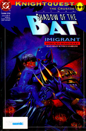 Batman 12/1996 – Knightquest – Imigrant: Dziecko Rosemary/Quarry cz. 1